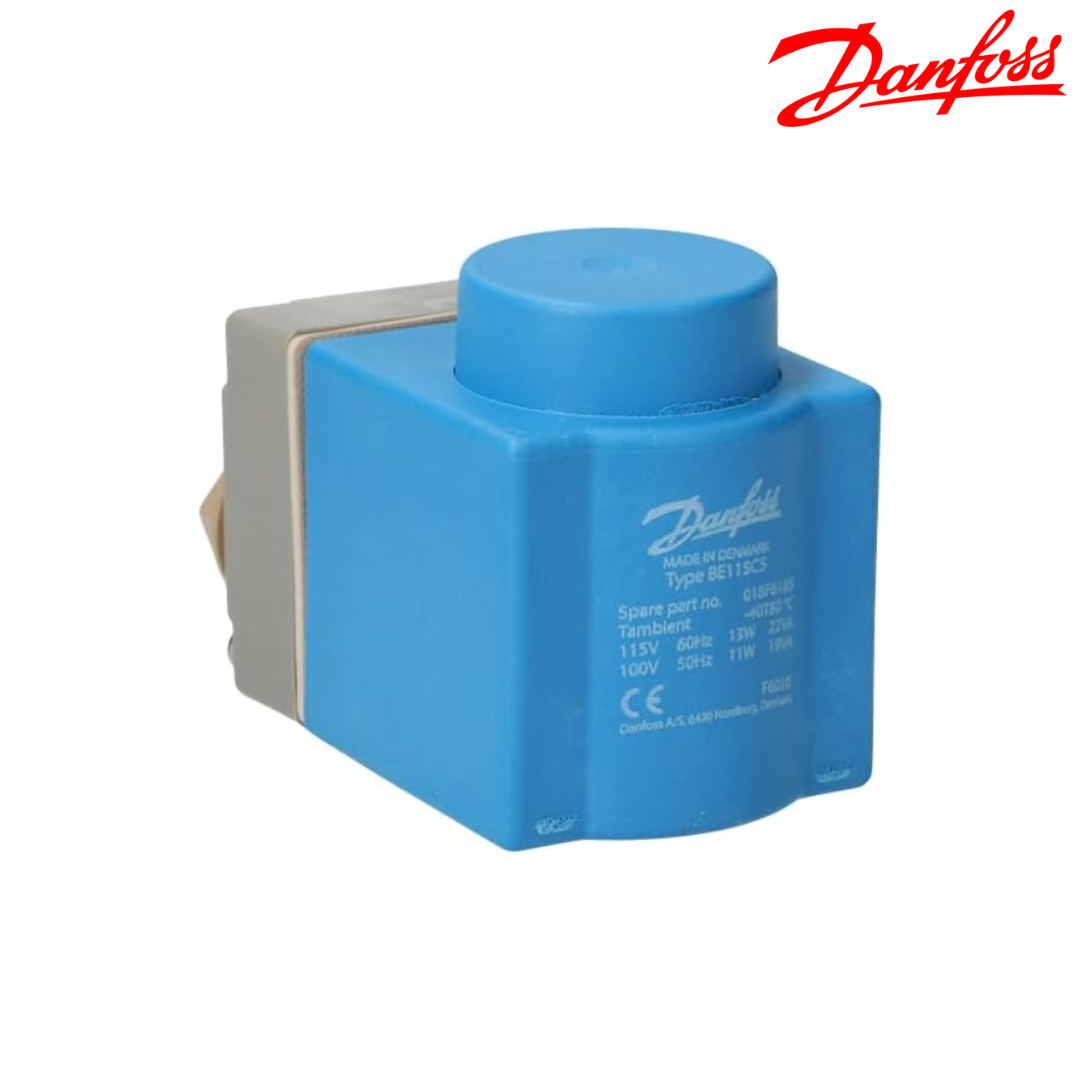 BOBINA SOLENOIDE 110V/60HZ/13W 018F6710 IP67 C/CAJA TERMINALES TIPO BE -40_80°C - DANFOSS