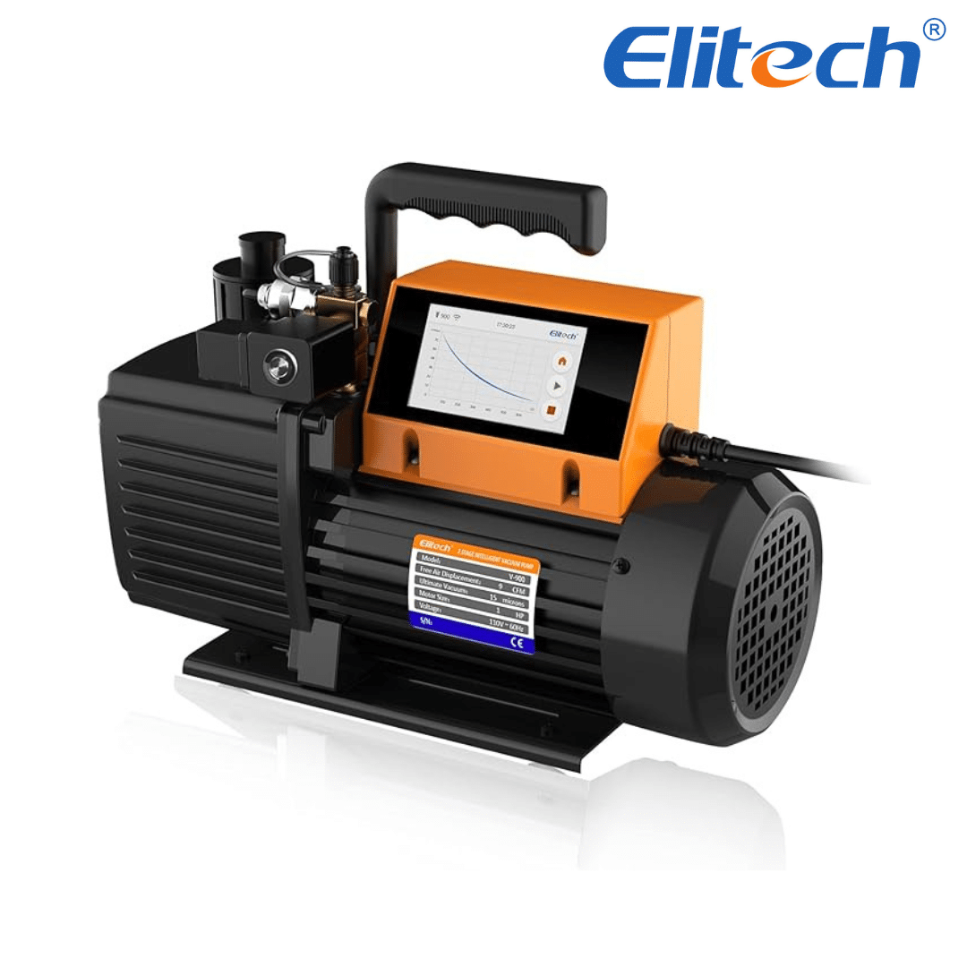 BOMBA DE VACIO DIGITAL INTELIGENTE C/MOTOR 1 HP 220/1/60 9CFM V900 - ELITECH