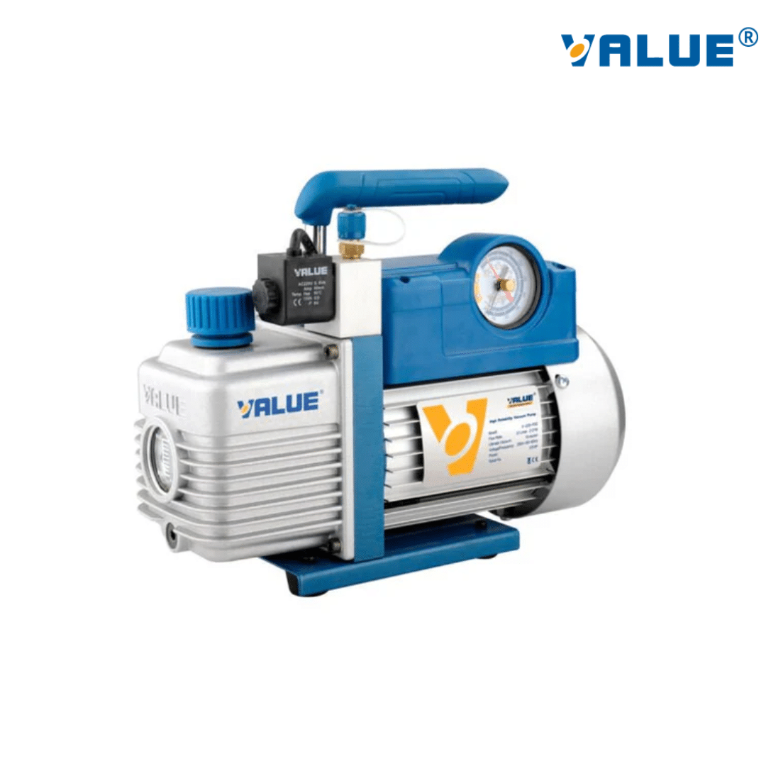 BOMBA DE VACÍO R32 CON MANOMETRO 1/2 HP 220/1/60 4CFM V-I240-R32 – VALUE
