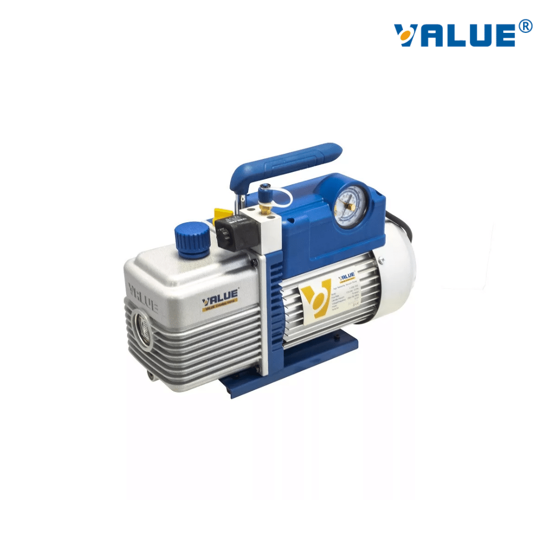 BOMBA DE VACÍO R32 CON MANOMETRO 1 HP 220/1/60 8CFM V-I280-R32 – VALUE