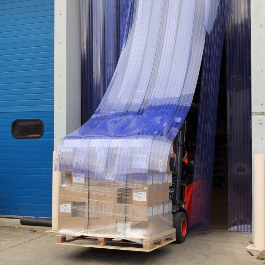 CORTINA DE LAMA DE PVC TRANSPARENTE REFORZADA CON NYLON 3MM X 30CM X 50MTS - CONET