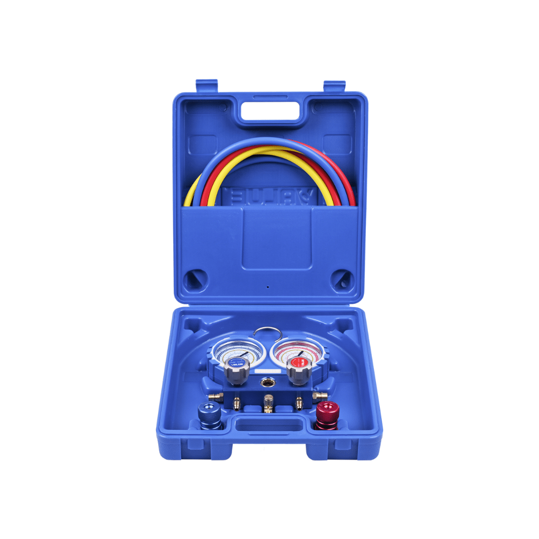 JUEGO DE MANÓMETRO ANALOGICO VMG-2-R134A - VALUE