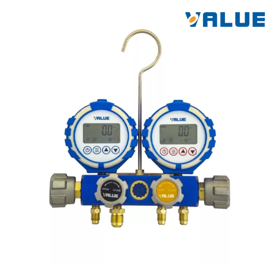 MANIFOLD ANALOGICO C/ ESTUCHE Y MANGUERAS VDG-4-S1 - VALUE