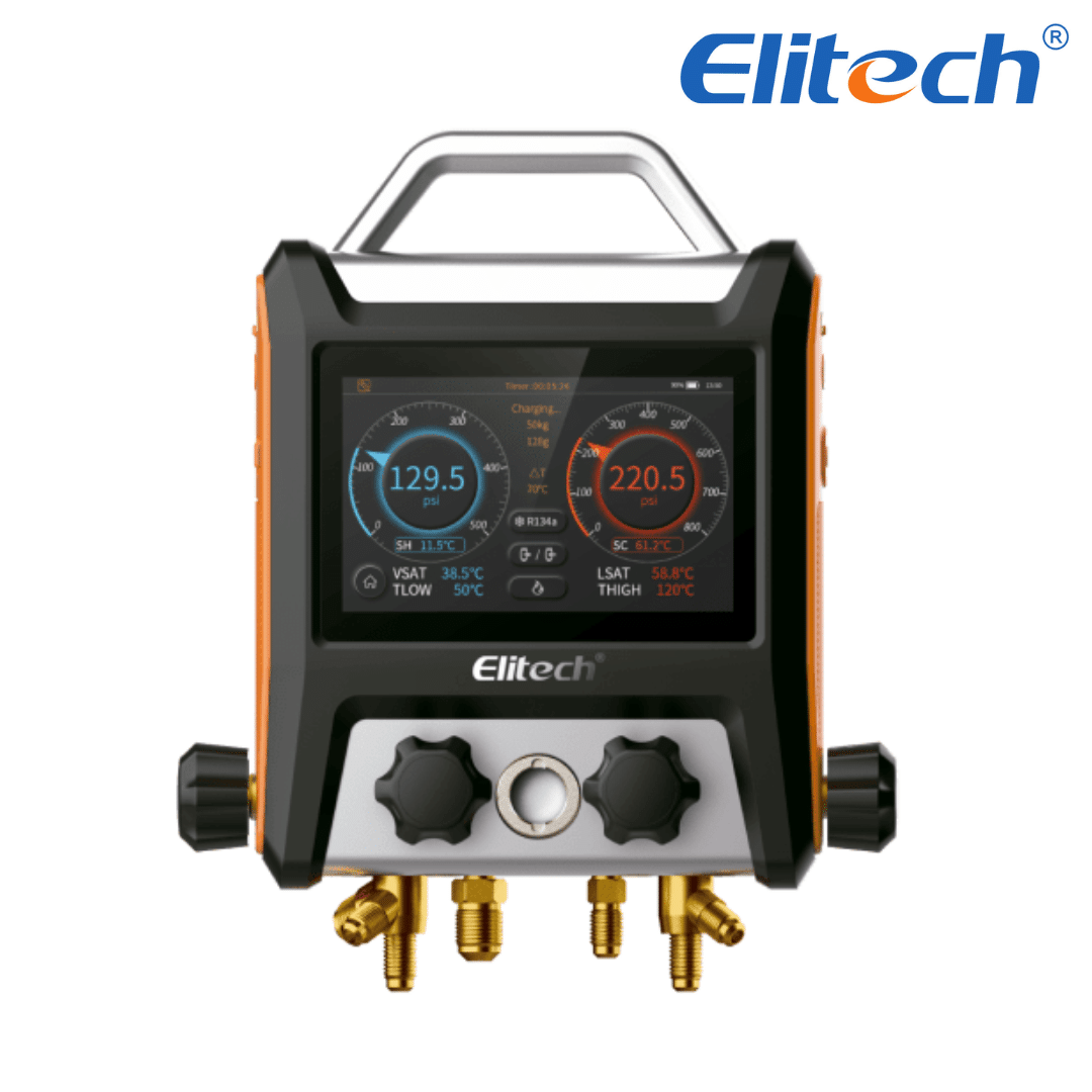 MANIFOLD DIGITAL INTELIGENTE CON VACUOMETRO INTEGRADO MS 4000 - ELITECH