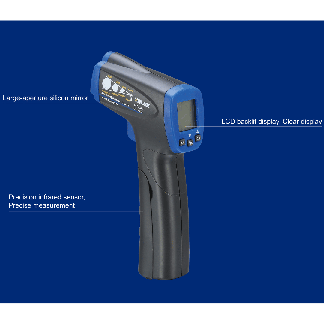 PIRÓMETRO DIGITAL VIT-300S - VALUE