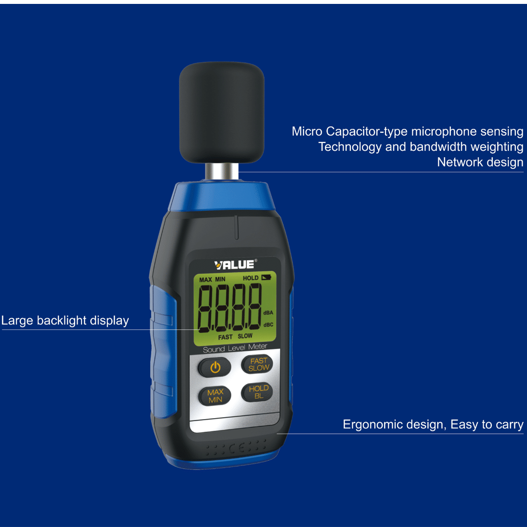 SONÓMETRO DIGITAL VMS-1 - VALUE